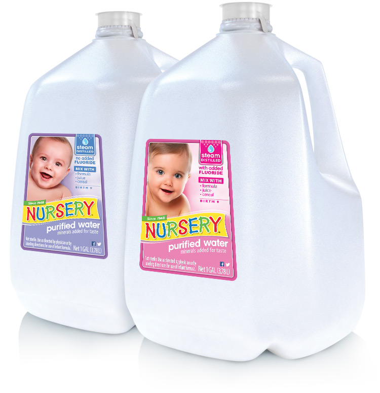 nursery water 1 gallon bottles