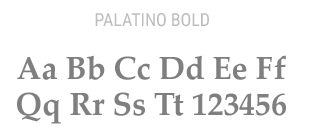 Captain Black palatino bold